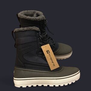Quiksilver Boots Fleece Lined Rubber Toe Boots Navy NWT Men’s